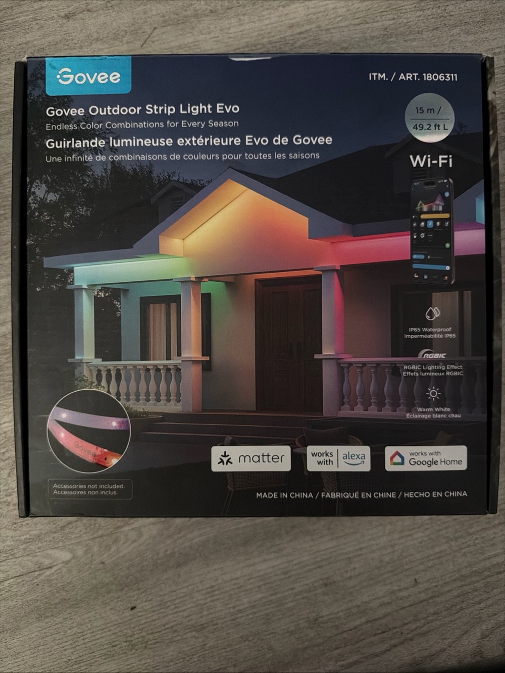 Govee Outdoor Strip Light Evo - Multicolor